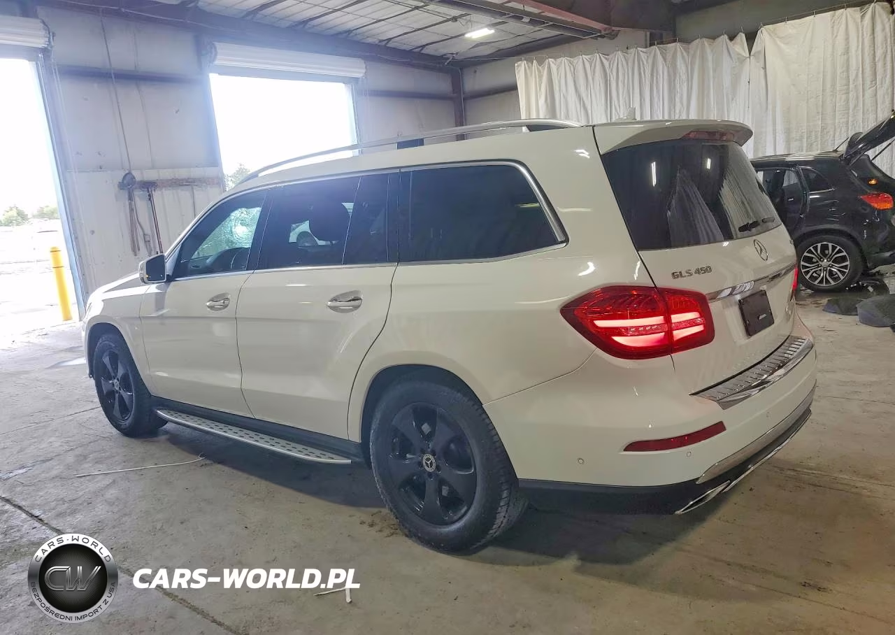 2017 Mercedes-Benz Gls 450 4Matic VIN:4JGDF6EE2HA989931 - 2