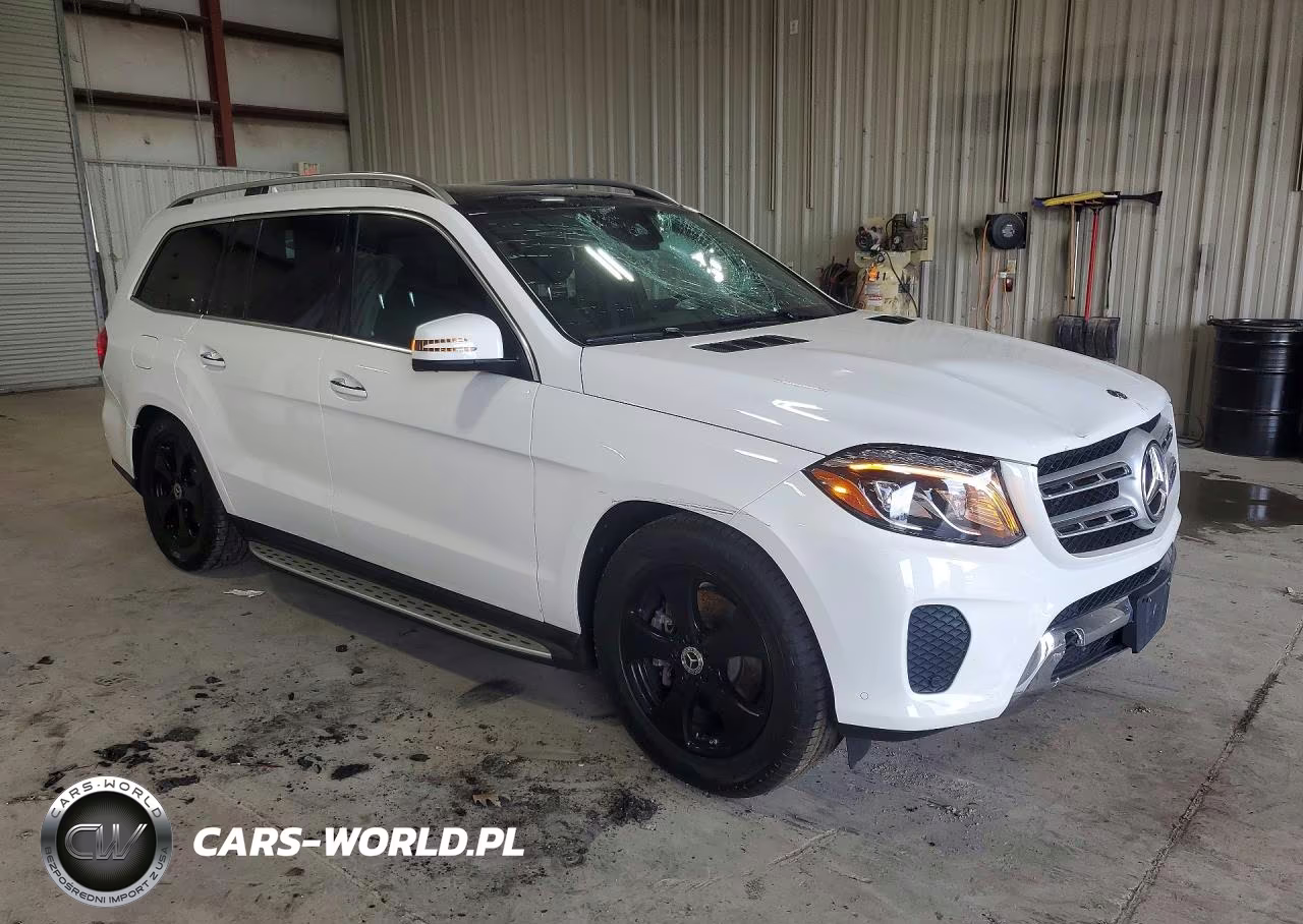 2017 Mercedes-Benz Gls 450 4Matic VIN:4JGDF6EE2HA989931 - 4