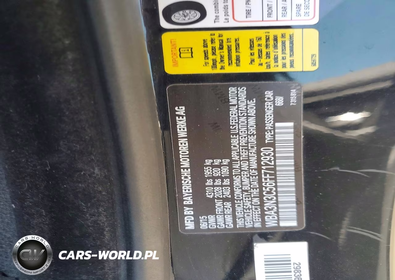 2015 BMW 428 I VIN:WBA3N3C56FF712930 - 12