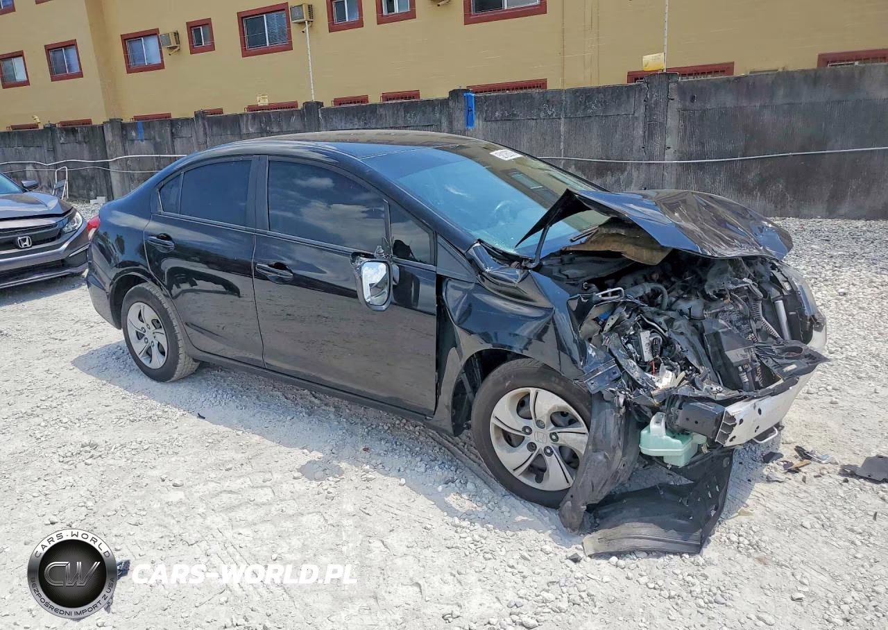 2015 Honda Civic Lx VIN:19XFB2F56FE105614 - 4