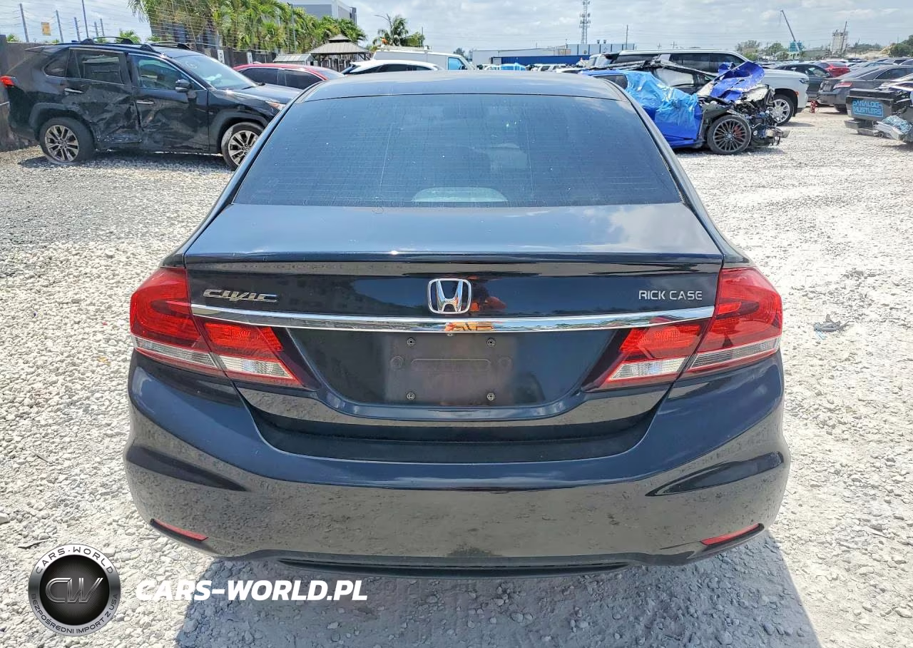 2015 Honda Civic Lx VIN:19XFB2F56FE105614 - 6