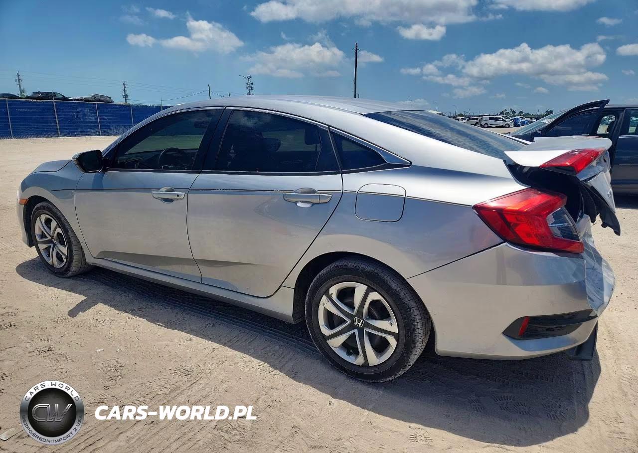 2016 Honda Civic Lx VIN:19XFC2F56GE096296 - 2