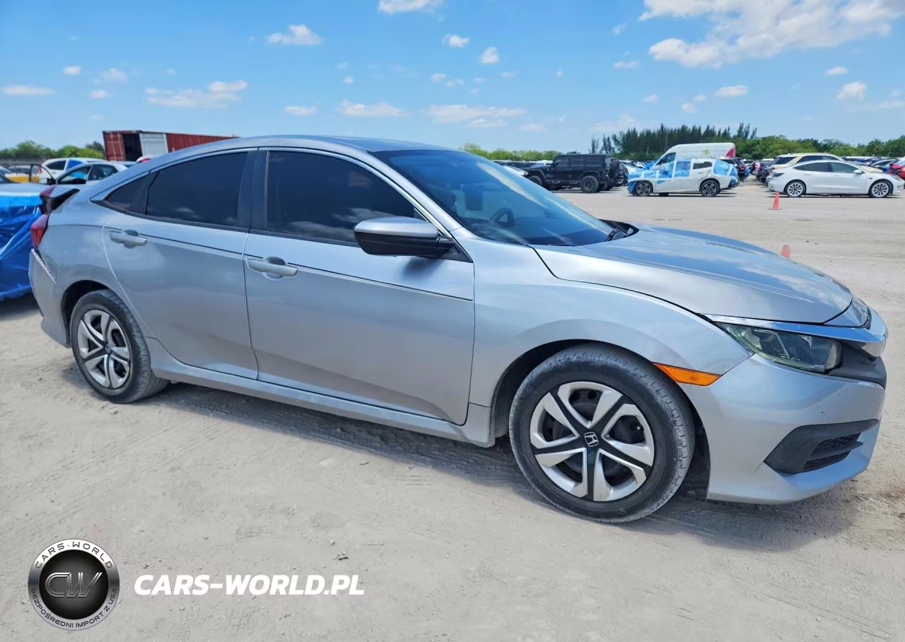 2016 Honda Civic Lx VIN:19XFC2F56GE096296 - 4