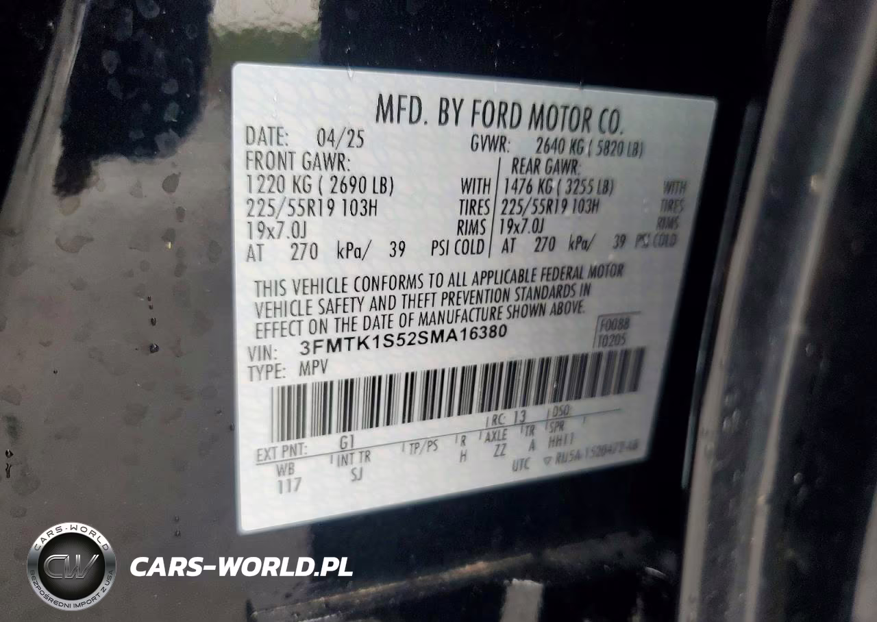 2025 Ford Mustang Mach-E Select VIN:3FMTK1S52SMA16380 - 14