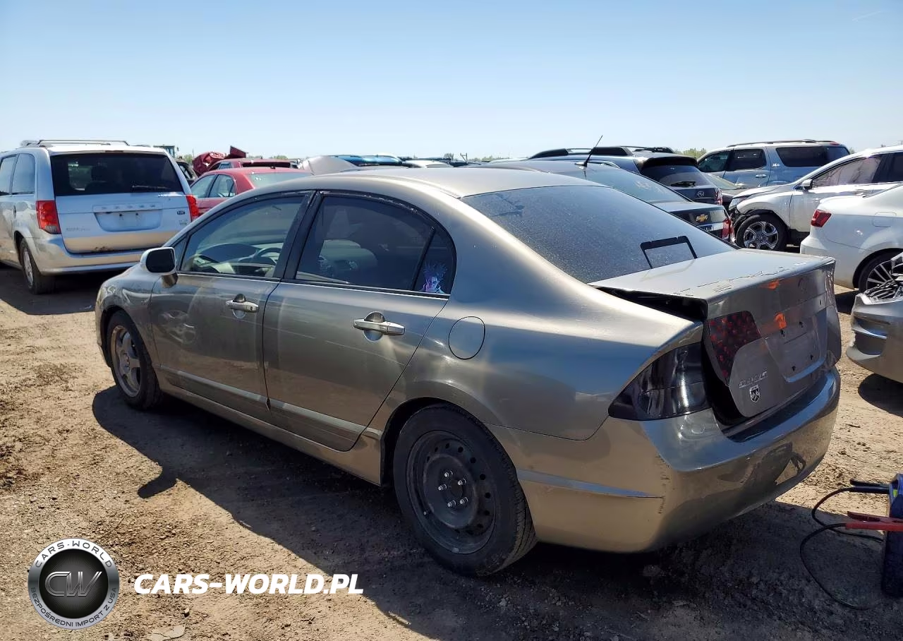 2008 Honda Civic Lx VIN:1HGFA16568L040367 - 2