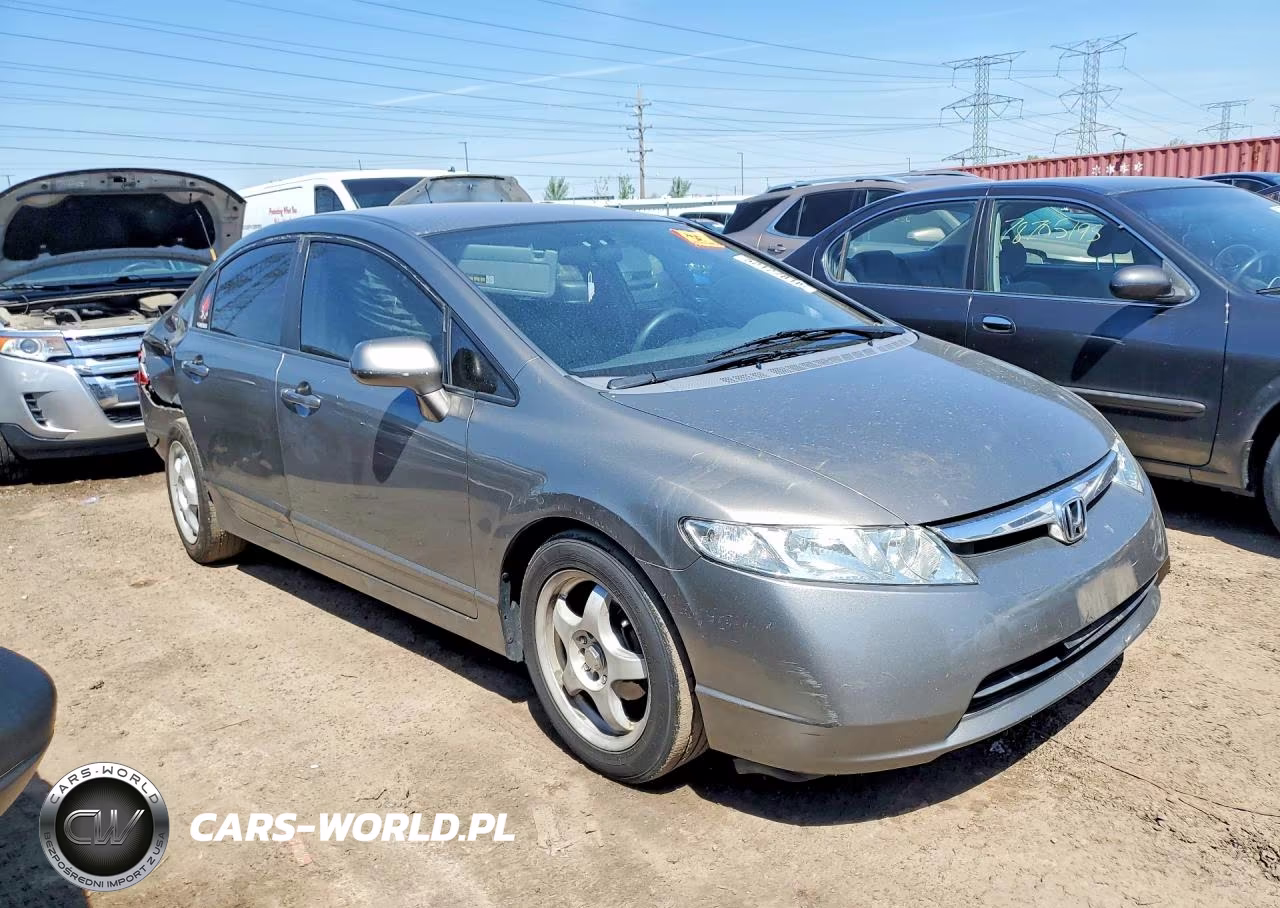 2008 Honda Civic Lx VIN:1HGFA16568L040367 - 4