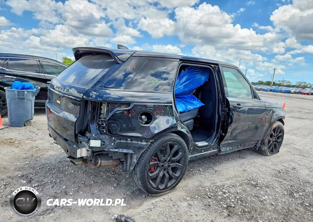 2020 Land Rover Range Rover Sport Hse VIN:SALWR2SU8LA719905 - 3