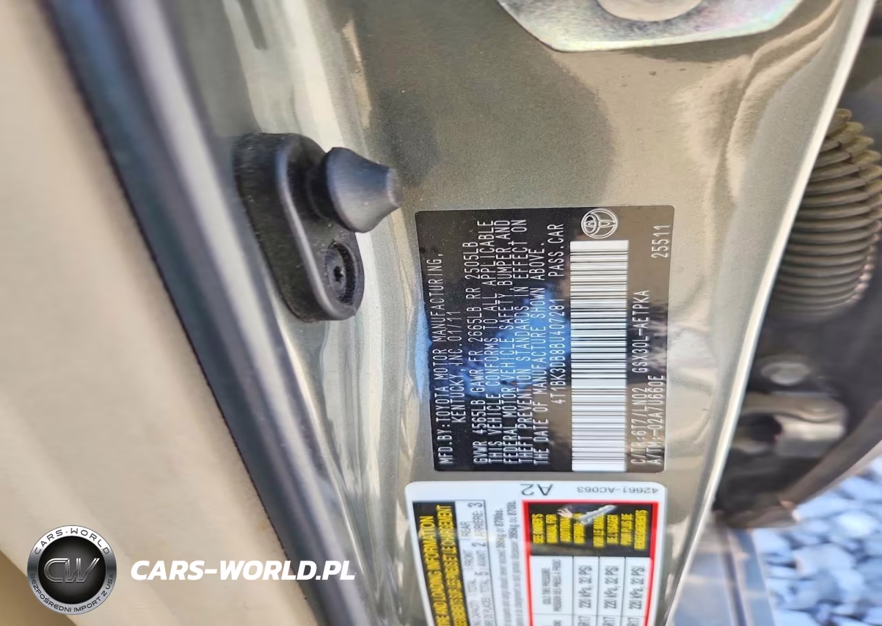 2011 Toyota Avalon Limited VIN:4T1BK3DB8BU407281 - 12