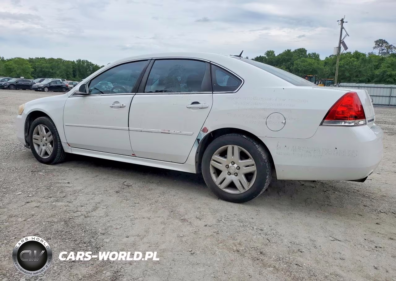 2013 Chevrolet Impala Lt VIN:2G1WG5E30D1166690 - 2