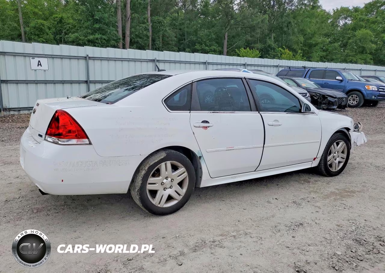 2013 Chevrolet Impala Lt VIN:2G1WG5E30D1166690 - 3
