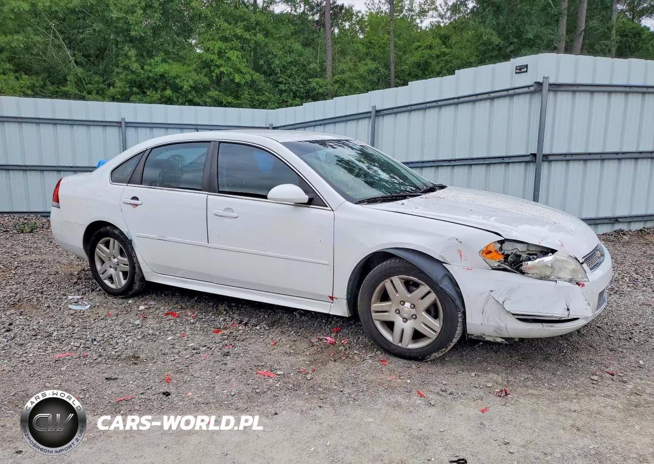2013 Chevrolet Impala Lt VIN:2G1WG5E30D1166690 - 4