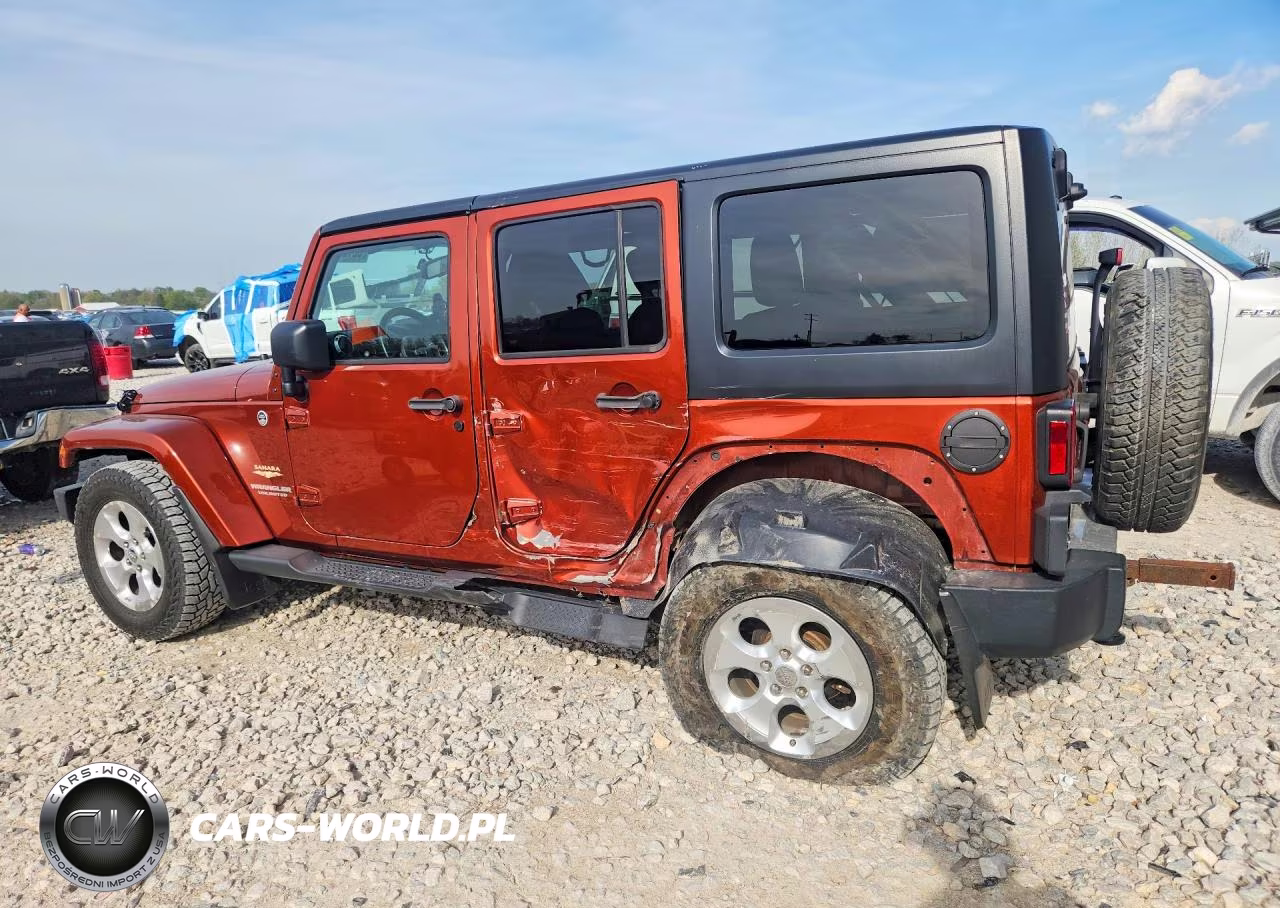 2014 Jeep Wrangler Unlimited Sahara VIN:1C4BJWEG2EL252028 - 2