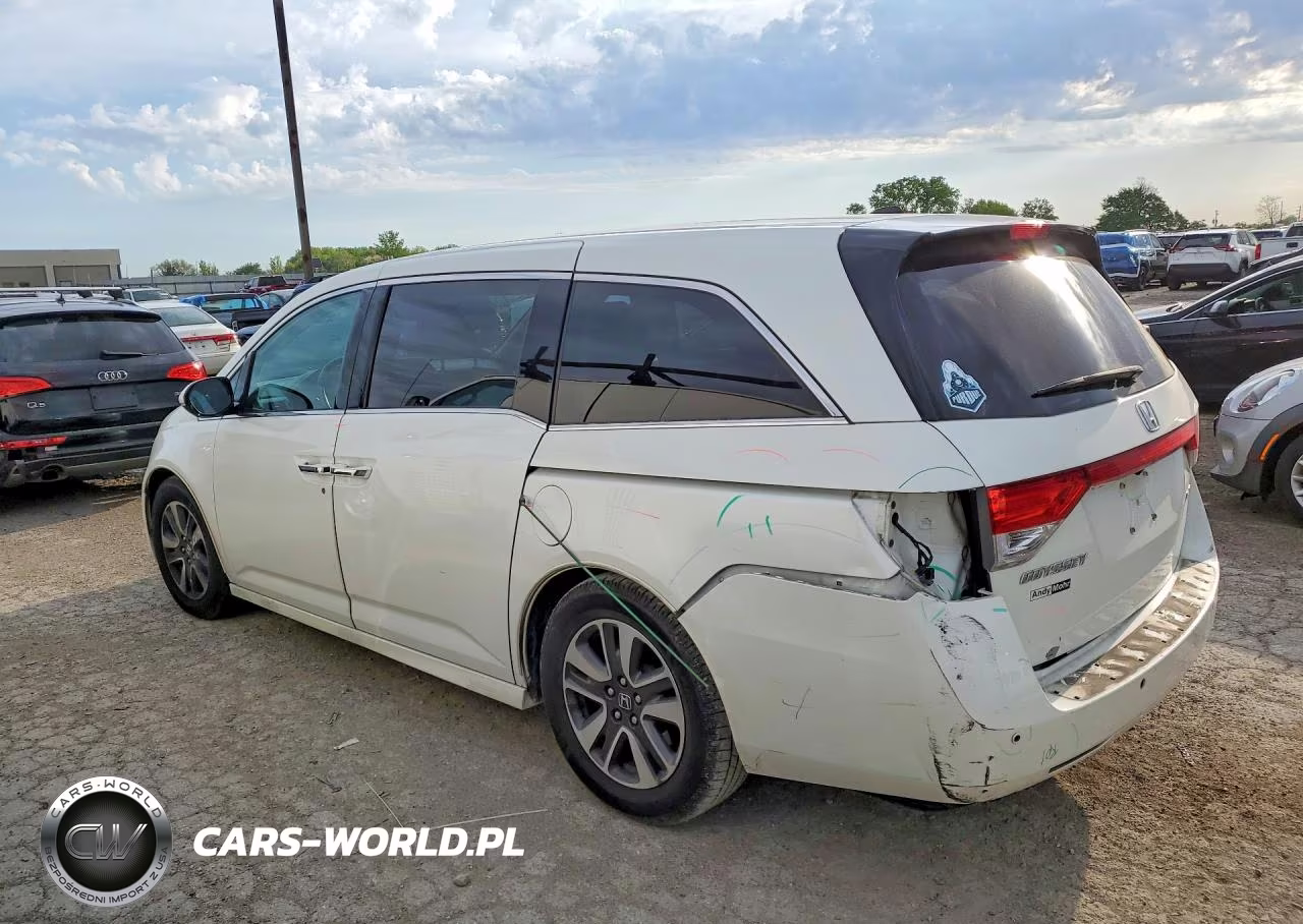 2014 Honda Odyssey Touring VIN:5FNRL5H93EB059177 - 2