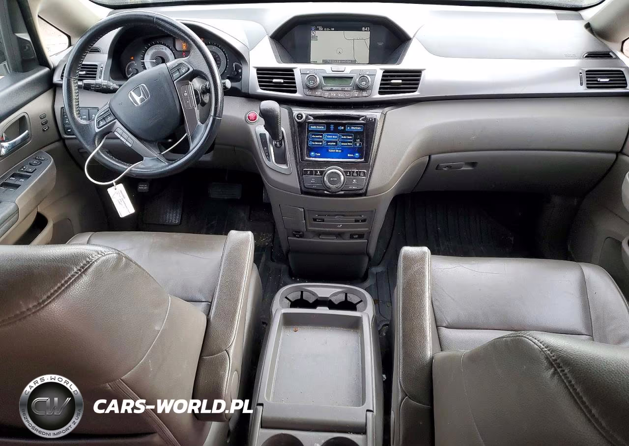 2014 Honda Odyssey Touring VIN:5FNRL5H93EB059177 - 8