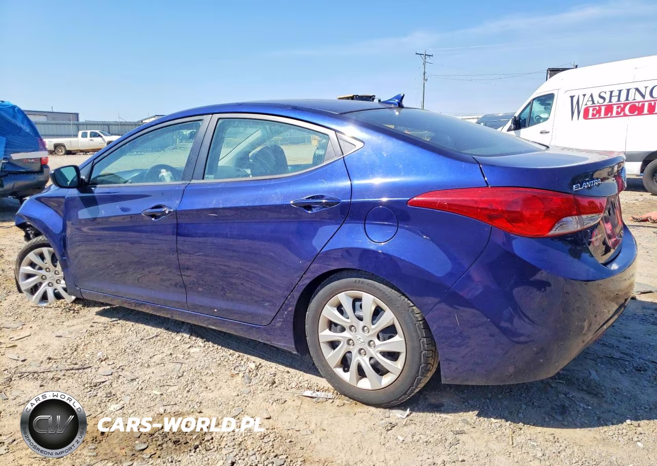 2012 Hyundai Elantra Gls VIN:5NPDH4AE0CH076742 - 2