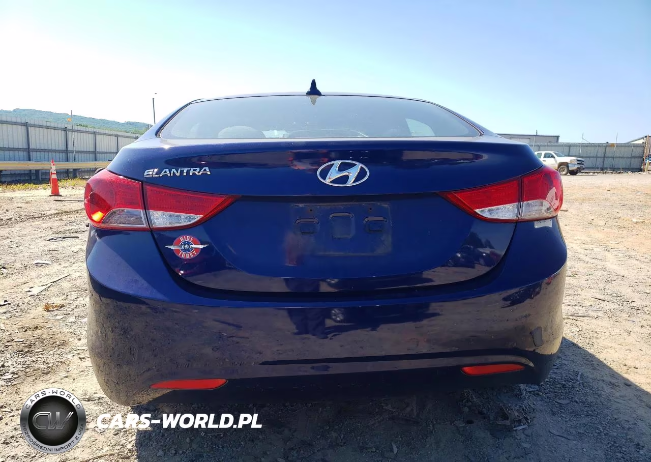 2012 Hyundai Elantra Gls VIN:5NPDH4AE0CH076742 - 6