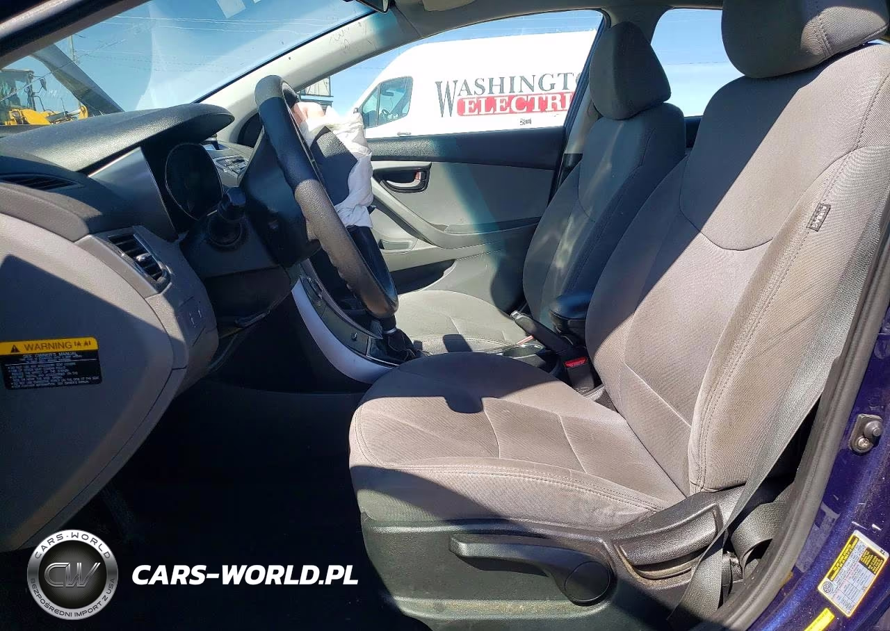 2012 Hyundai Elantra Gls VIN:5NPDH4AE0CH076742 - 7