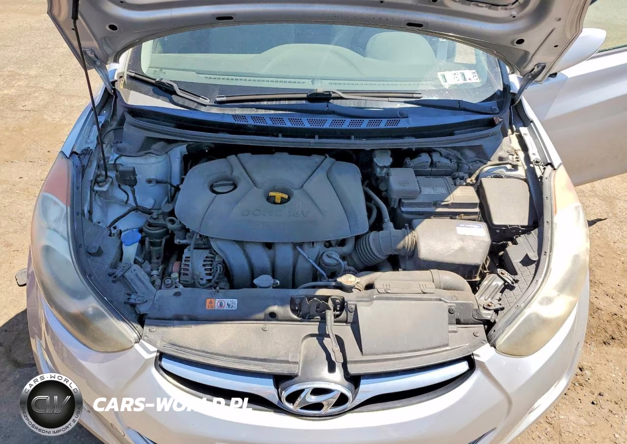 2012 Hyundai Elantra Gls VIN:KMHDH4AE1CU463365 - 11