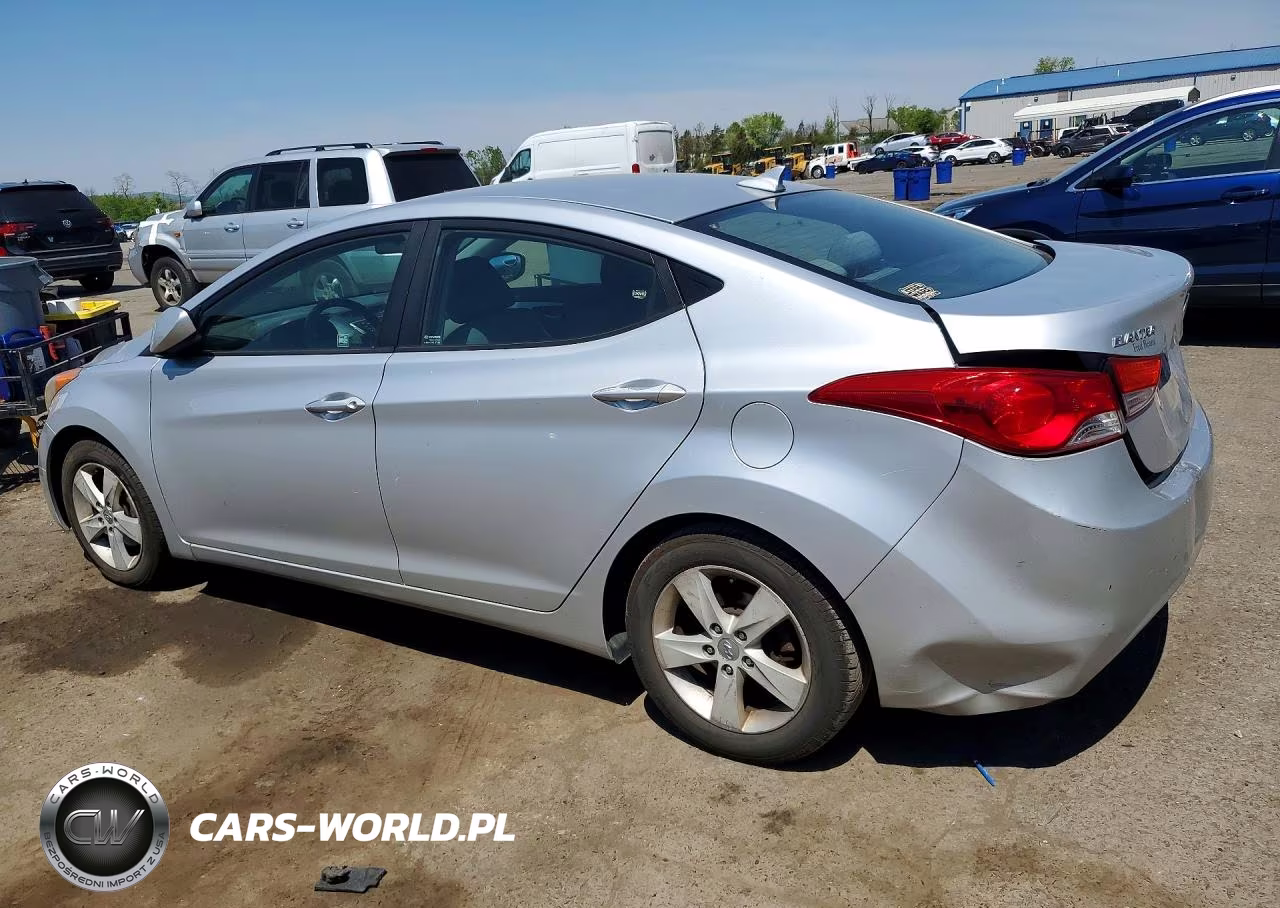 2012 Hyundai Elantra Gls VIN:KMHDH4AE1CU463365 - 2