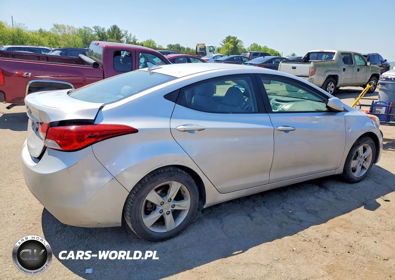 2012 Hyundai Elantra Gls VIN:KMHDH4AE1CU463365 - 3