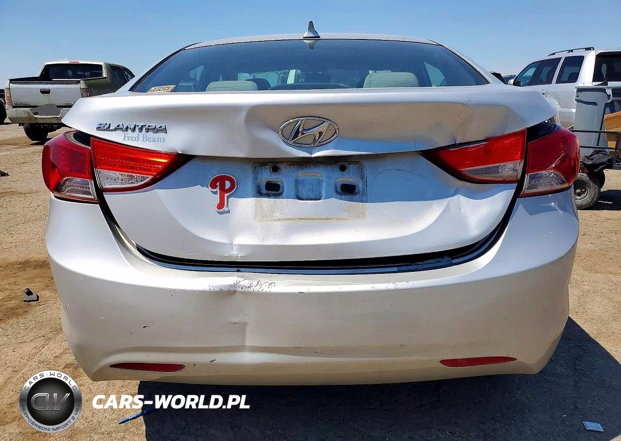 2012 Hyundai Elantra Gls VIN:KMHDH4AE1CU463365 - 6