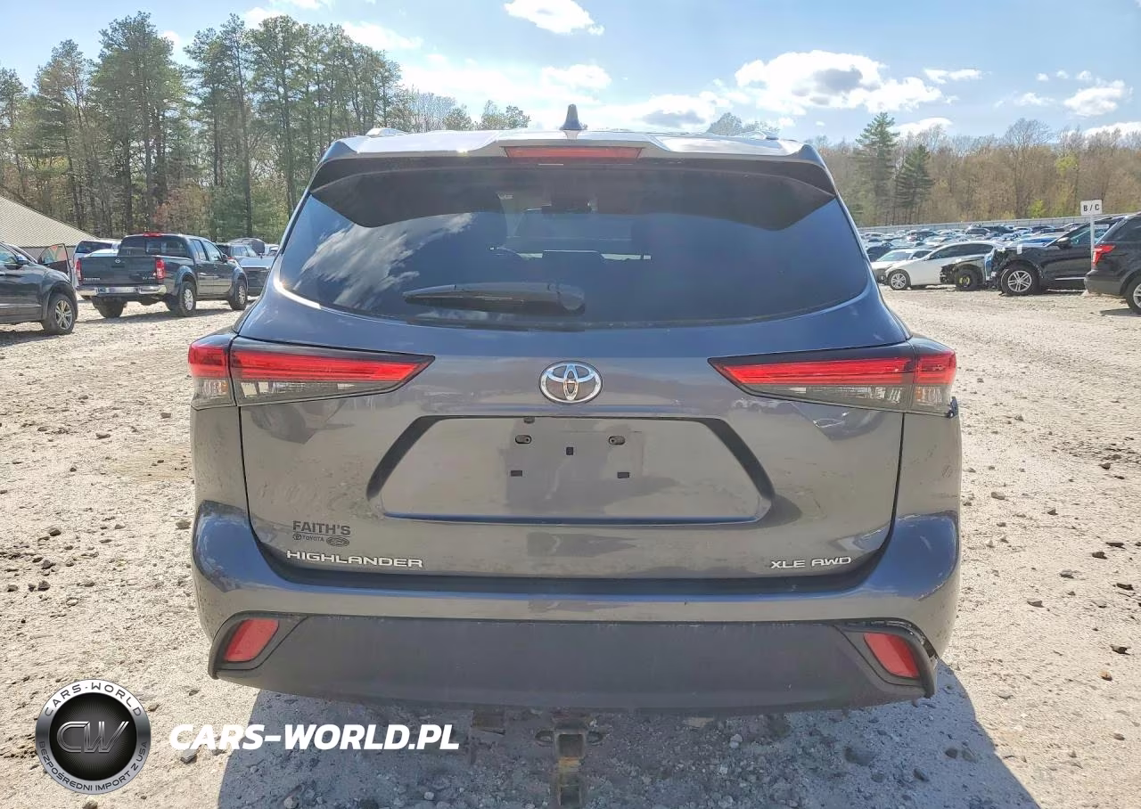 2021 Toyota Highlander Xle VIN:5TDGZRBH0MS546585 - 6