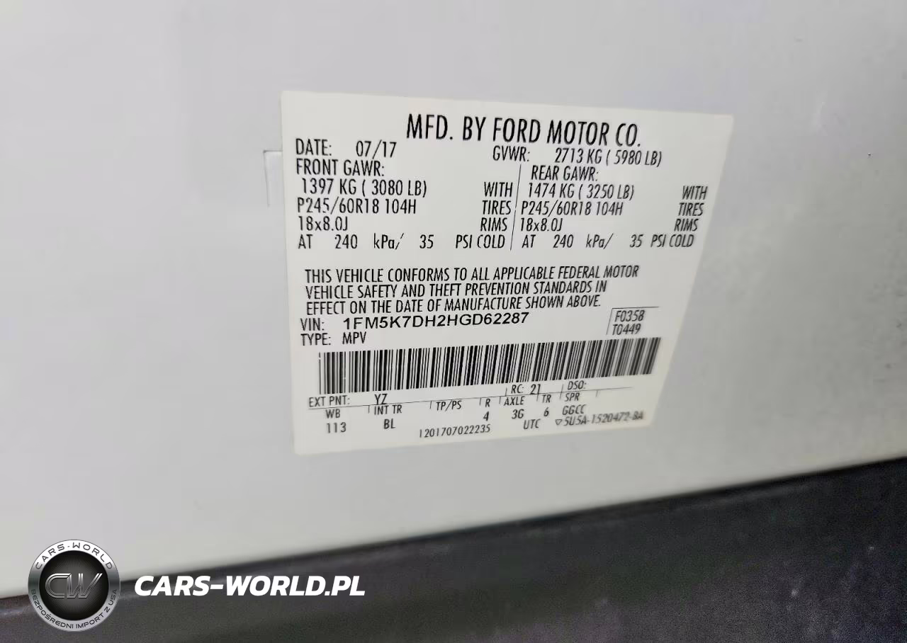 2017 Ford Explorer Xlt VIN:1FM5K7DH2HGD62287 - 13