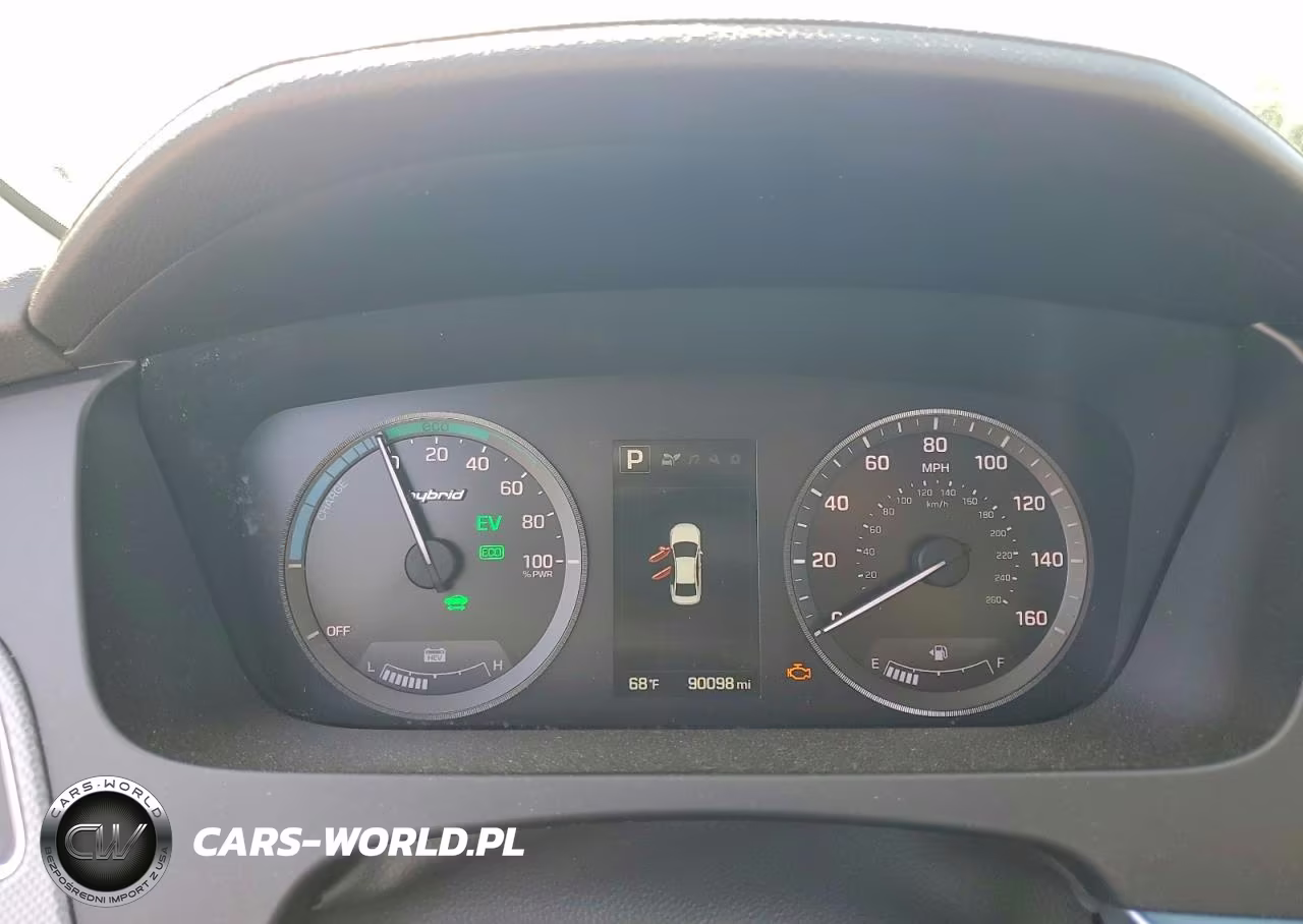 2017 Hyundai Sonata Hybrid Se VIN:KMHE24L18HA060105 - 9