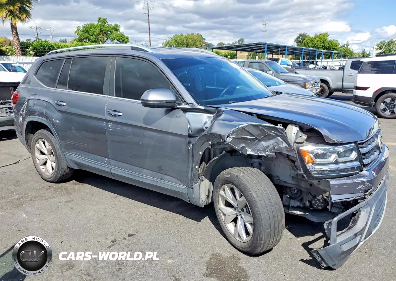 2019 Volkswagen Atlas Se VIN:1V2WR2CA9KC545209 - 4