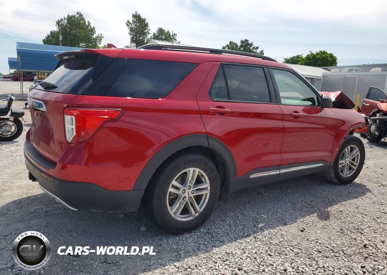 2020 Ford Explorer Xlt VIN:1FMSK7DH9LGC86188 - 3