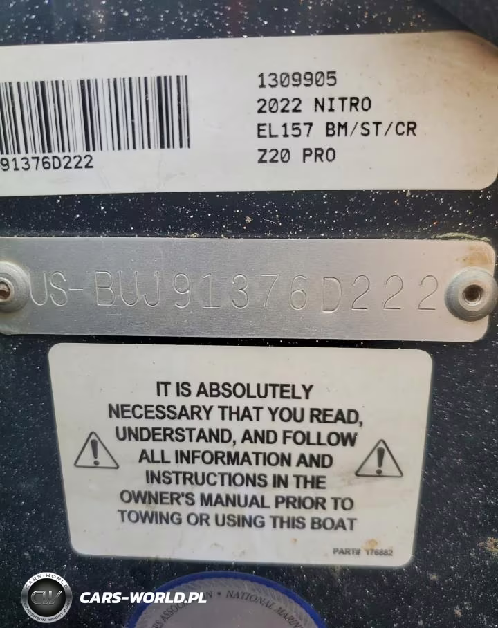 2022 Nitr Boat&Trlr VIN:BUJ91376D222 - 10