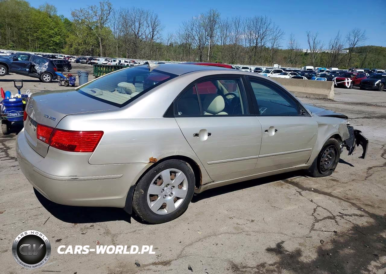 2010 Hyundai Sonata Gls VIN:5NPET4AC7AH615856 - 3