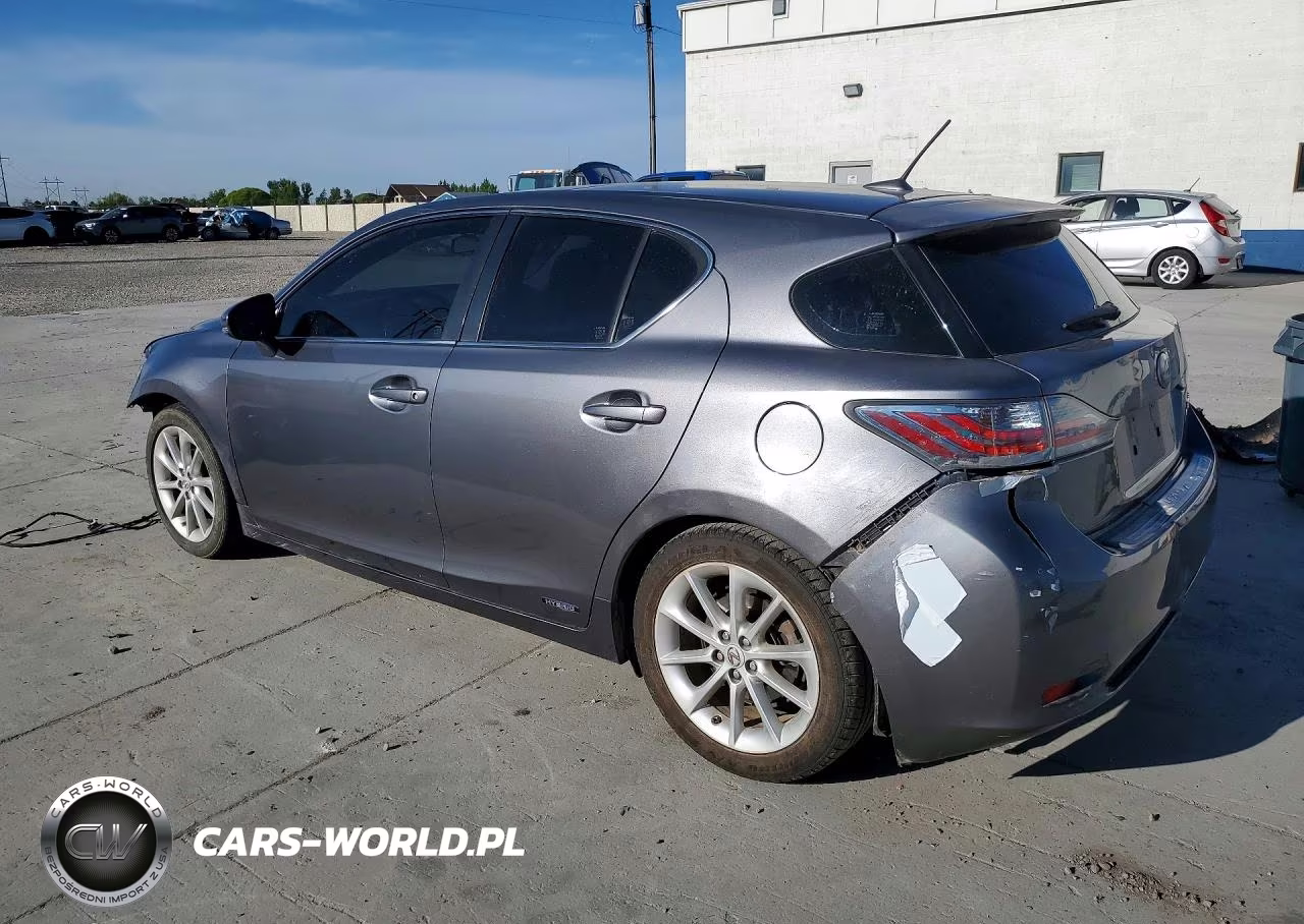 2013 Lexus Ct 200 VIN:JTHKD5BH8D2161783 - 2