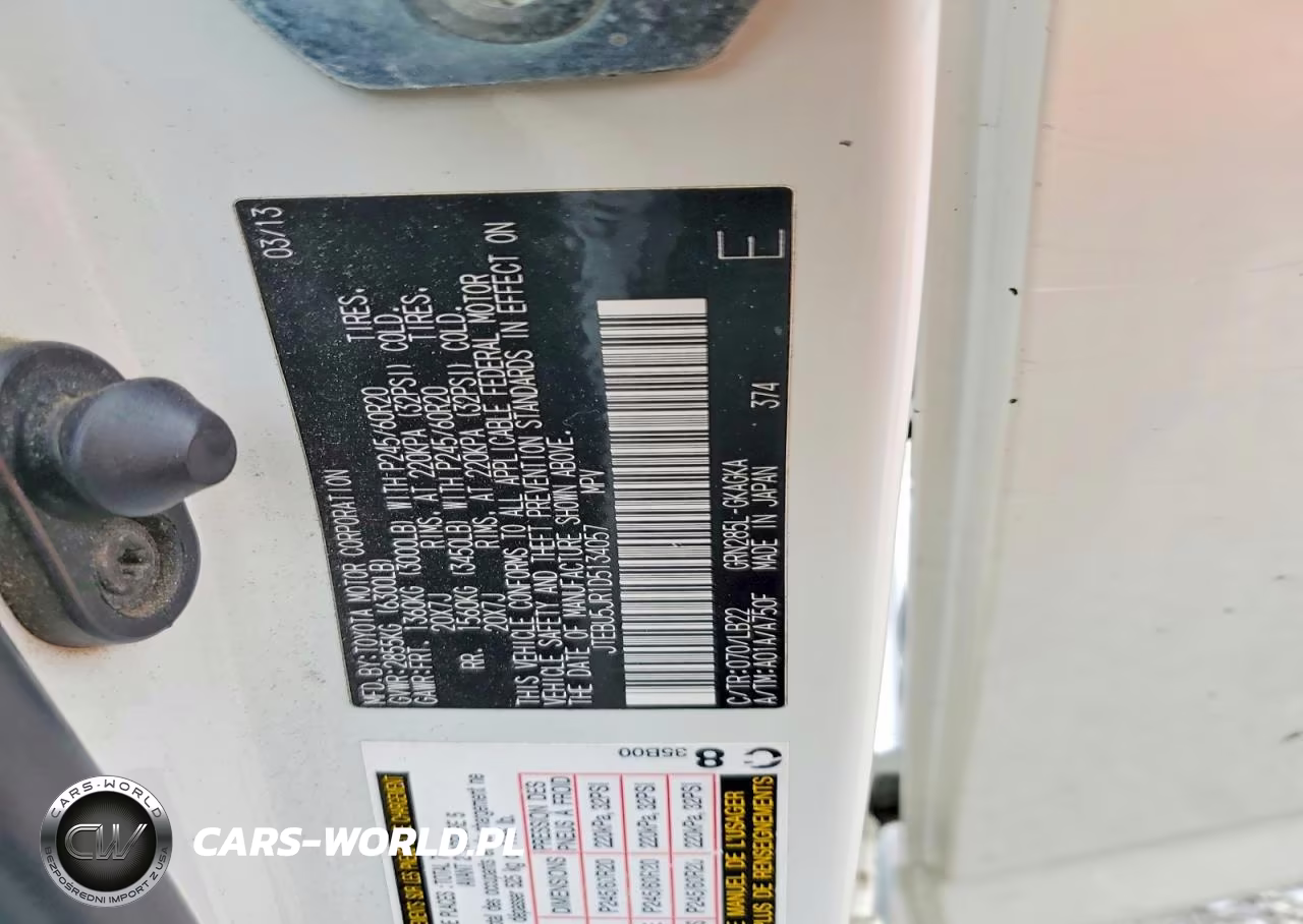 2013 Toyota 4Runner Limited VIN:JTEBU5JR1D5134057 - 13