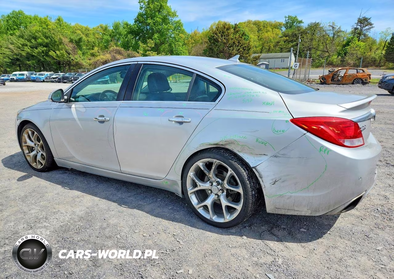 2013 Buick Regal Gs VIN:2G4GV5GV0D9219563 - 2