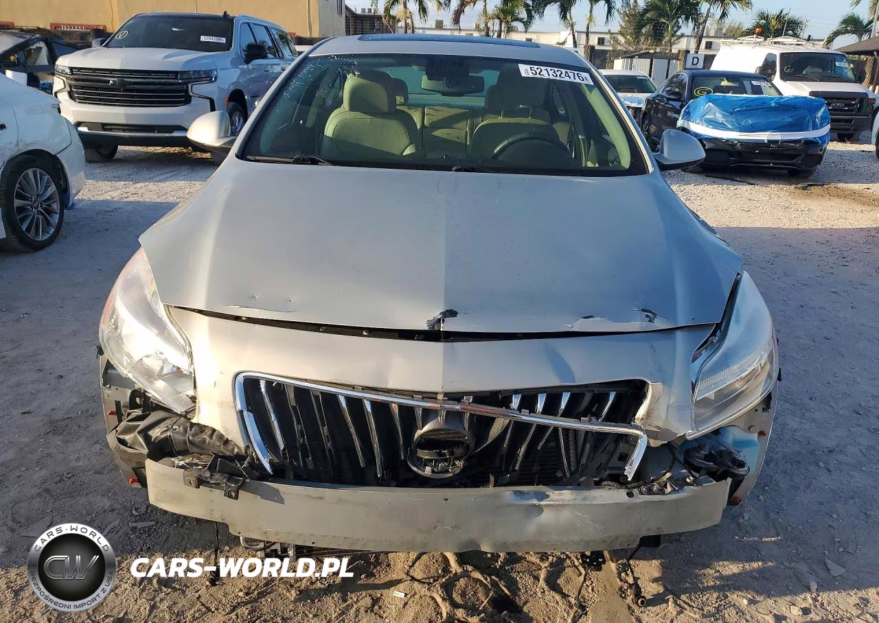 2011 Buick Regal Cxl VIN:W04GP5EC0B1007581 - 5