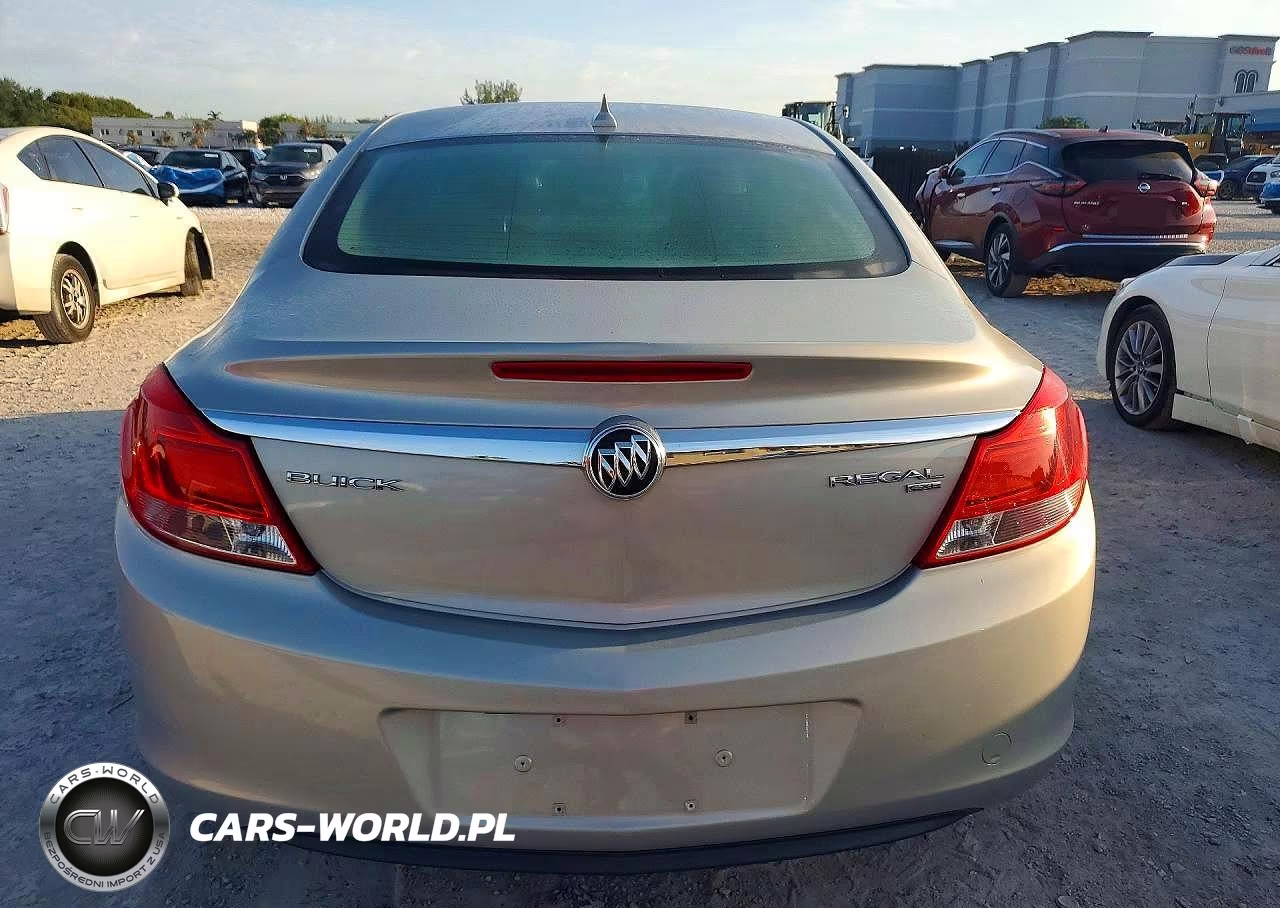 2011 Buick Regal Cxl VIN:W04GP5EC0B1007581 - 6