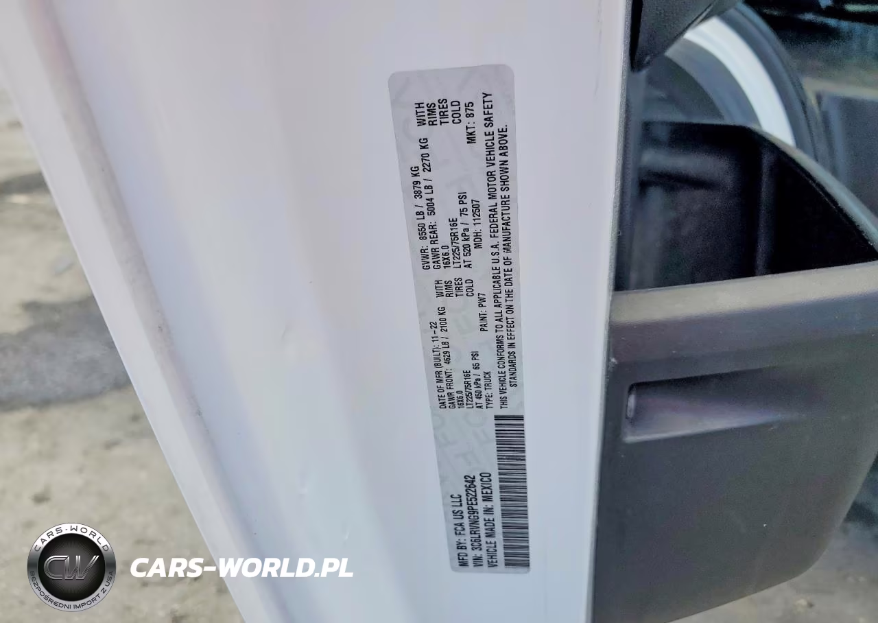 2023 Ram Promaster 1500 1500 Standard VIN:3C6LRVNG9PE522642 - 14
