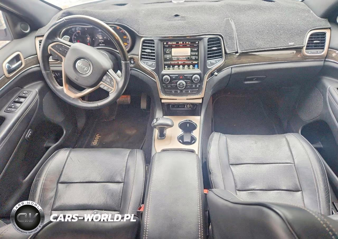 2014 Jeep Grand Cherokee Overland VIN:1C4RJECM7EC532125 - 8