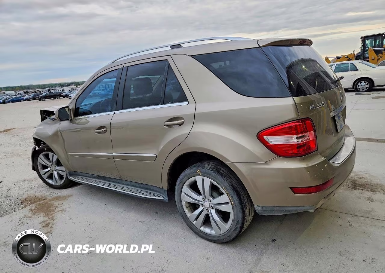 2010 Mercedes-Benz Ml 350 4Matic VIN:4JGBB8GB5AA619161 - 2