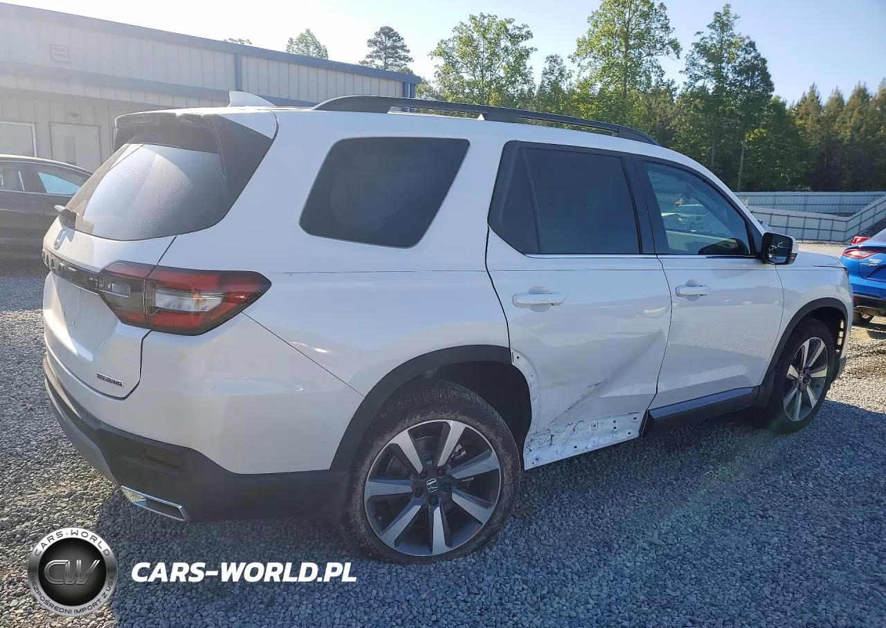 2025 Honda Pilot Touring VIN:5FNYG1H71SB160608 - 3