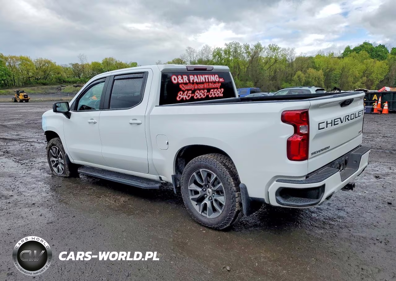 2022 Chevrolet Silverado K1500 Rst VIN:1GCUDEED5NZ501144 - 2