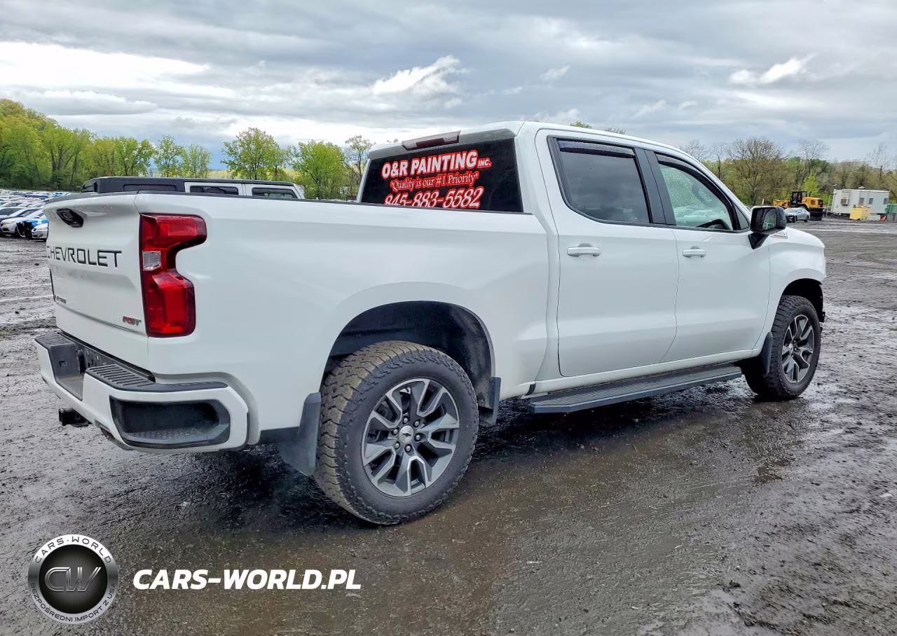 2022 Chevrolet Silverado K1500 Rst VIN:1GCUDEED5NZ501144 - 3