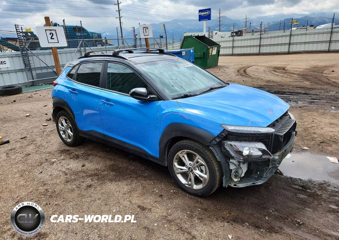 2022 Hyundai Kona Sel VIN:KM8K6CAB9NU880717 - 4