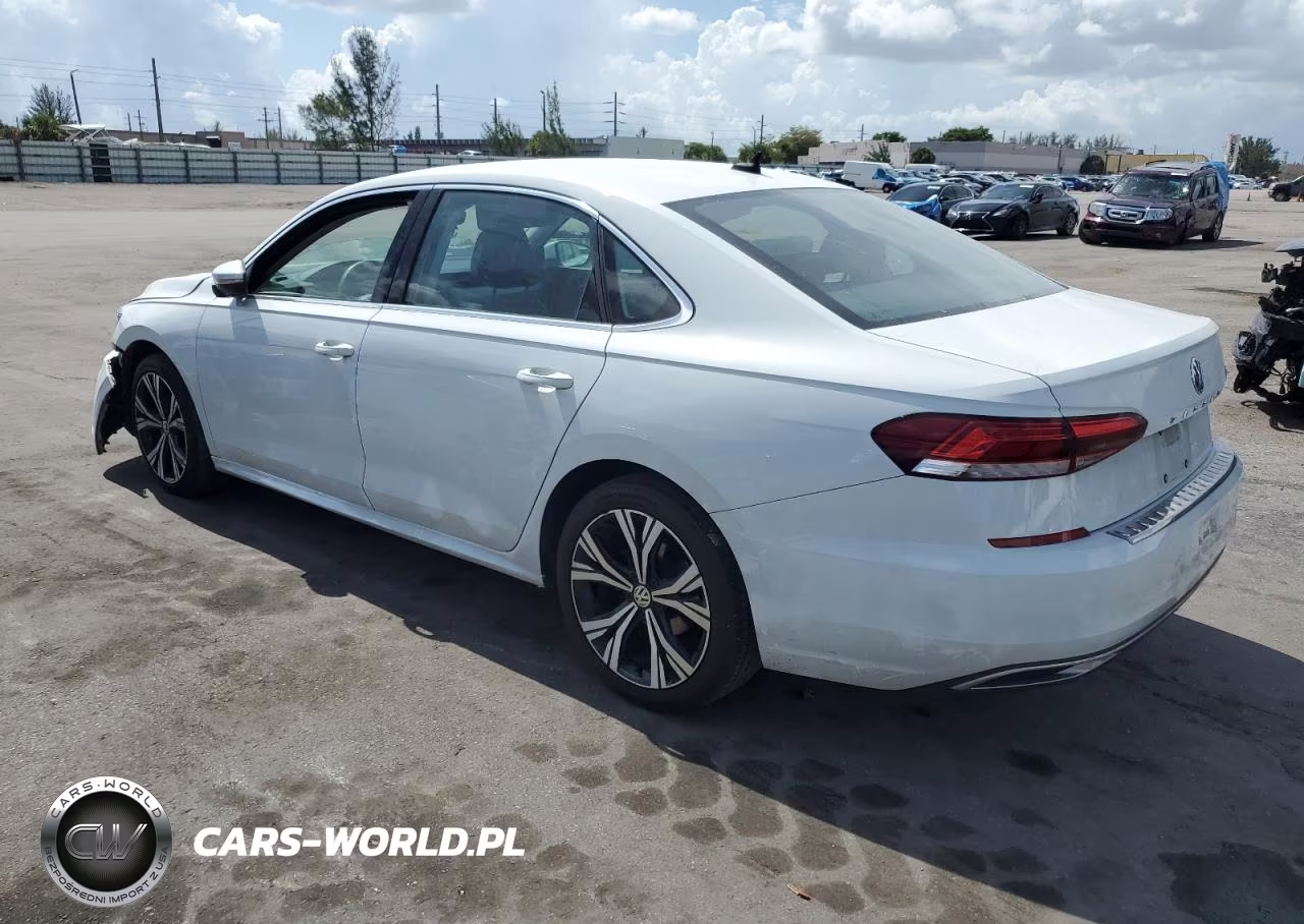 2021 Volkswagen Passat Se VIN:1VWSA7A3XMC016876 - 2