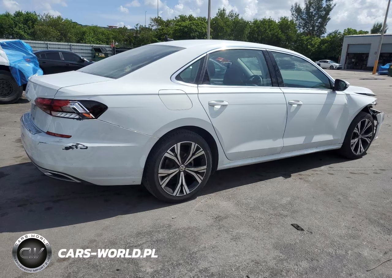 2021 Volkswagen Passat Se VIN:1VWSA7A3XMC016876 - 3