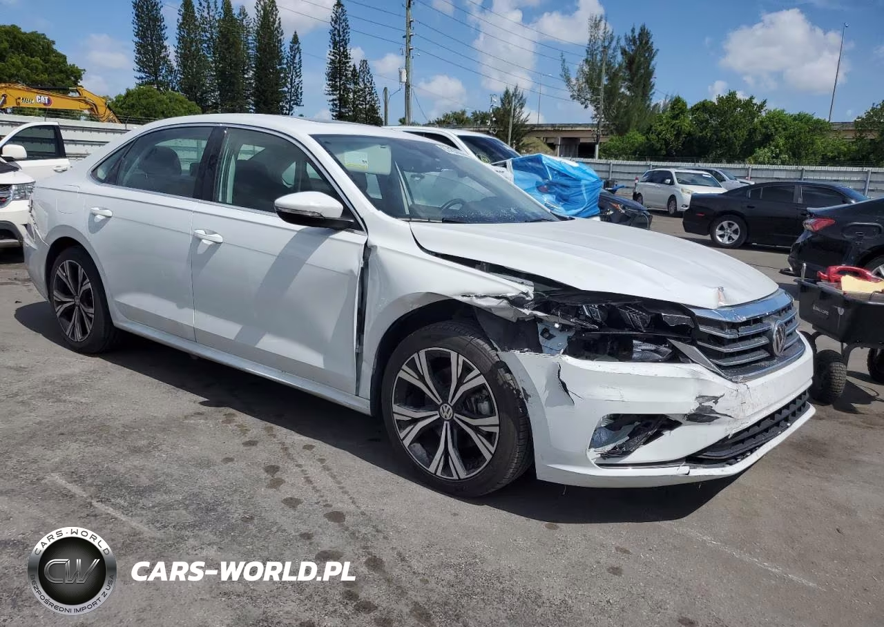 2021 Volkswagen Passat Se VIN:1VWSA7A3XMC016876 - 4