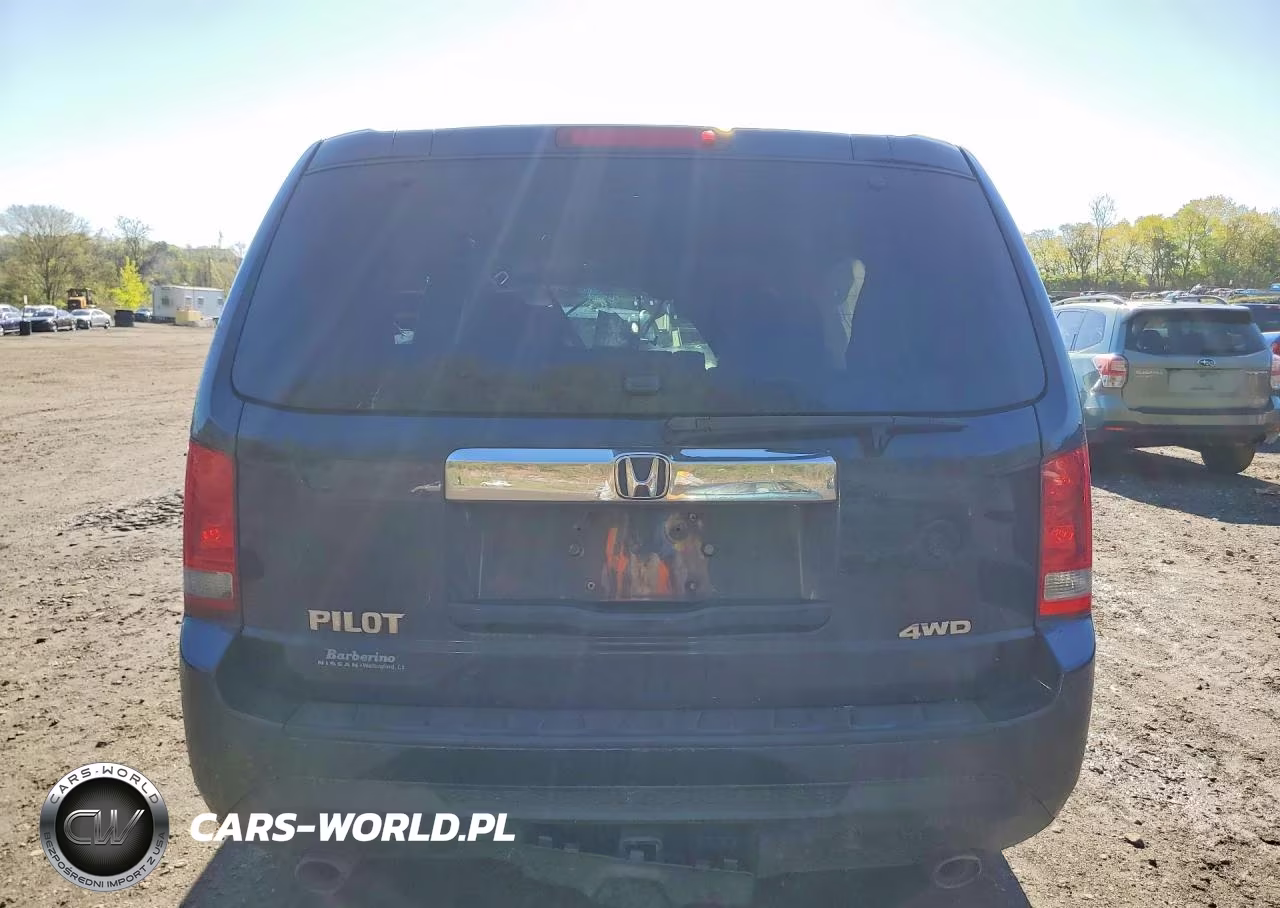 2012 Honda Pilot Exl VIN:5FNYF4H61CB072929 - 6