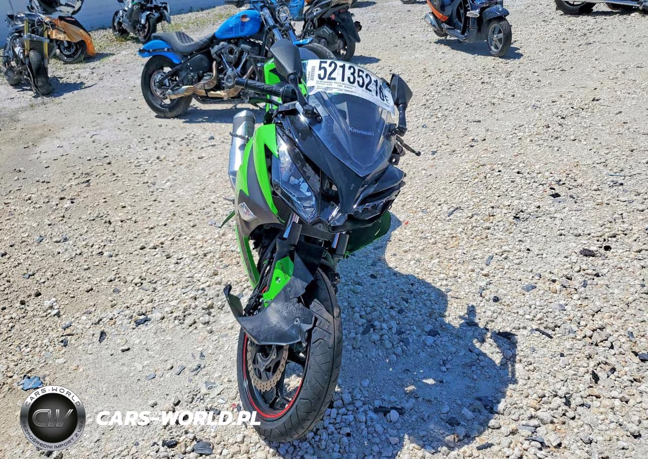2014 Kawasaki Ex300 B VIN:JKAEX8B19EA009247 - 2