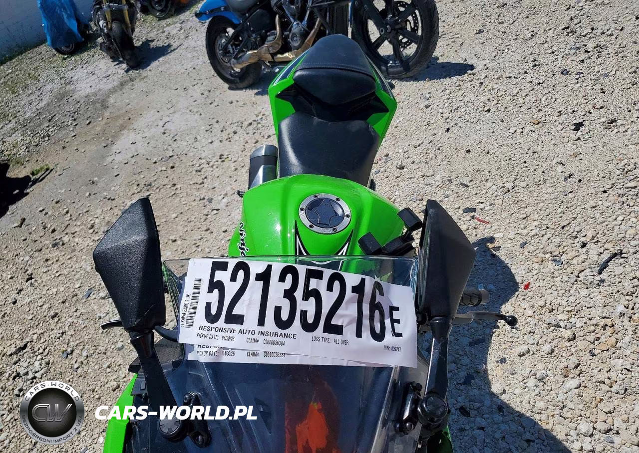 2014 Kawasaki Ex300 B VIN:JKAEX8B19EA009247 - 5